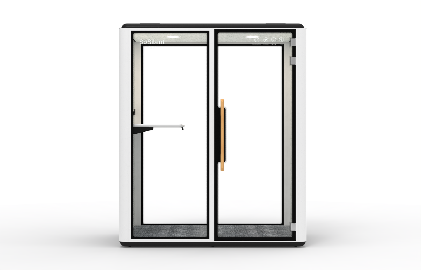 Höhenverstellbarer Wand-Tisch für Space-Line M1 & M2