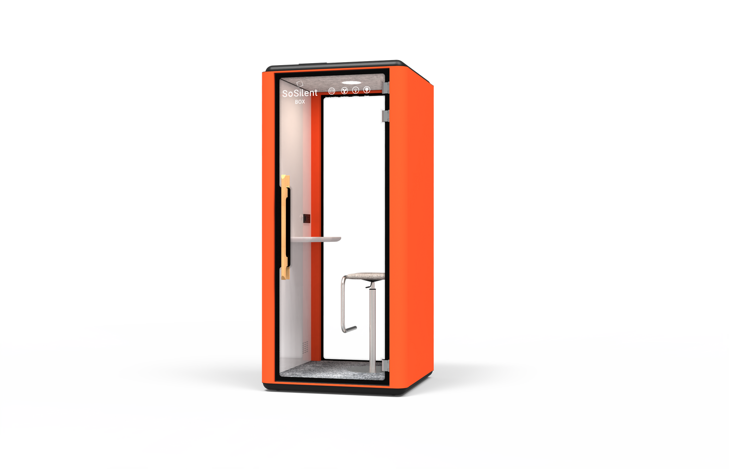 Telefonbox "Space S" für 1 Person - schallisolierte Phonebox - Raum in Raum
