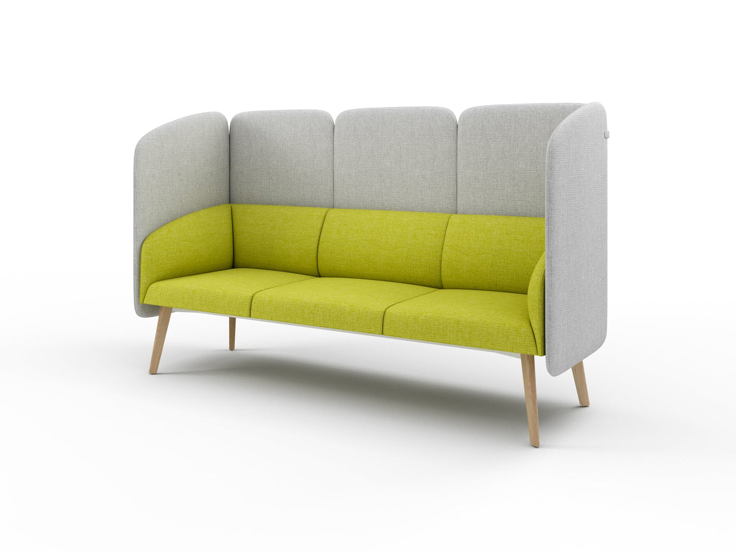 CLOUD Highback Sofa L für 3 Personen - SoSilent Box