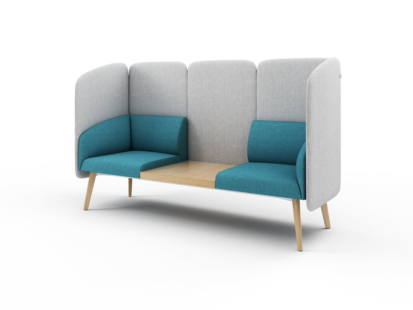 CLOUD Highback Sofa M für 2 Personen - SoSilent Box