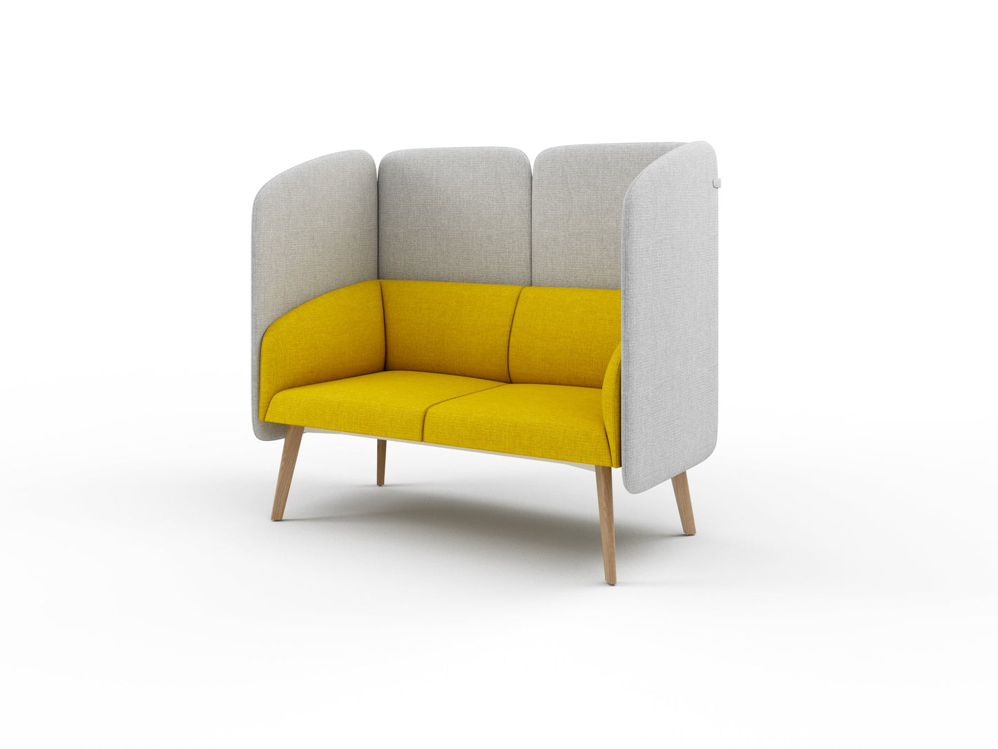 CLOUD Highback Sofa M für 2 Personen - SoSilent Box