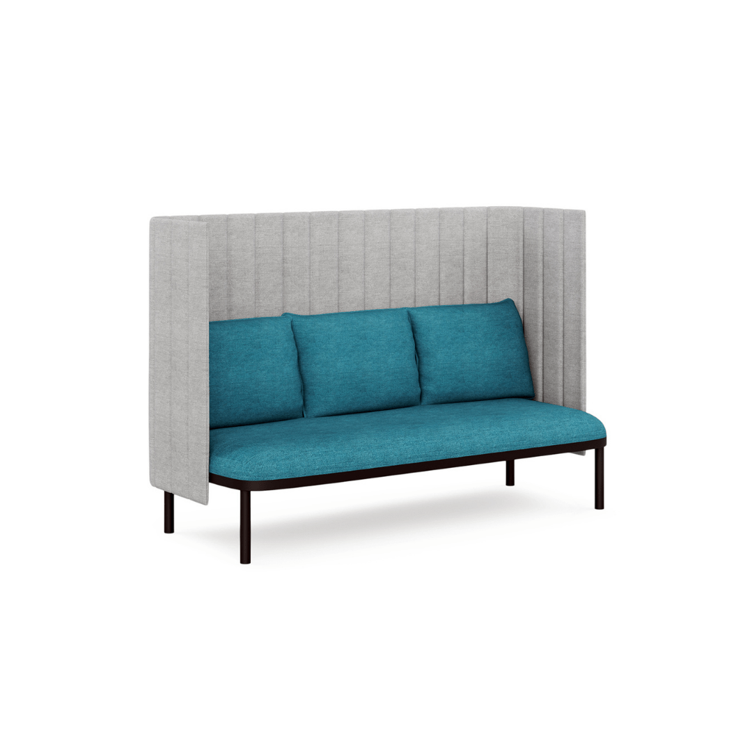 COCO Highback Sofa L für 3 Personen - SoSilent Box