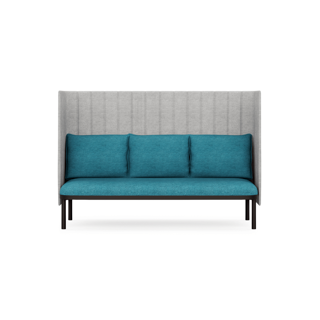 COCO Highback Sofa L für 3 Personen - SoSilent Box