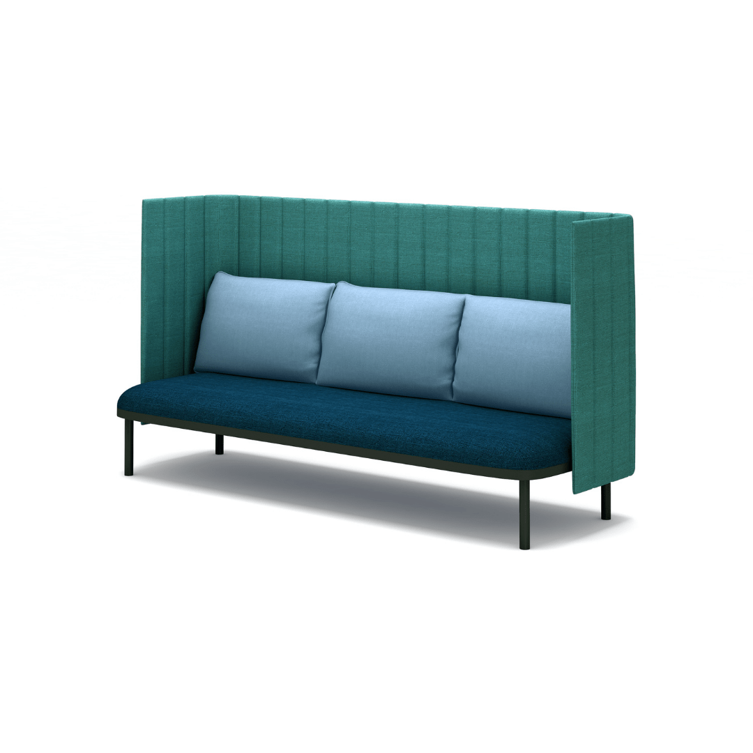 COCO Highback Sofa L für 3 Personen - SoSilent Box