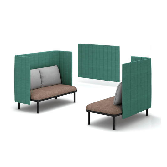 COCO Highback Sofa Lounge S1 für 4 Personen - SoSilent Box