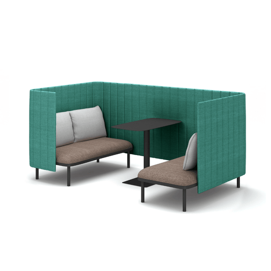 COCO Highback Sofa Lounge S1 für 4 Personen - SoSilent Box