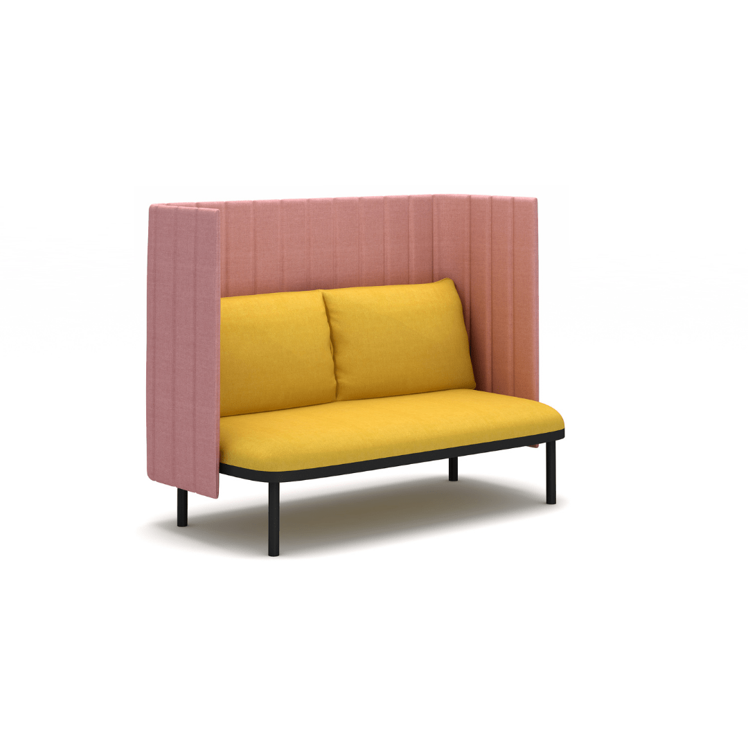 COCO Highback Sofa M für 2 Personen - SoSilent Box