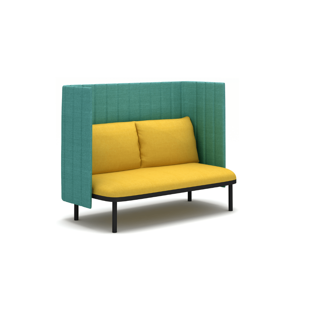 COCO Highback Sofa M für 2 Personen - SoSilent Box