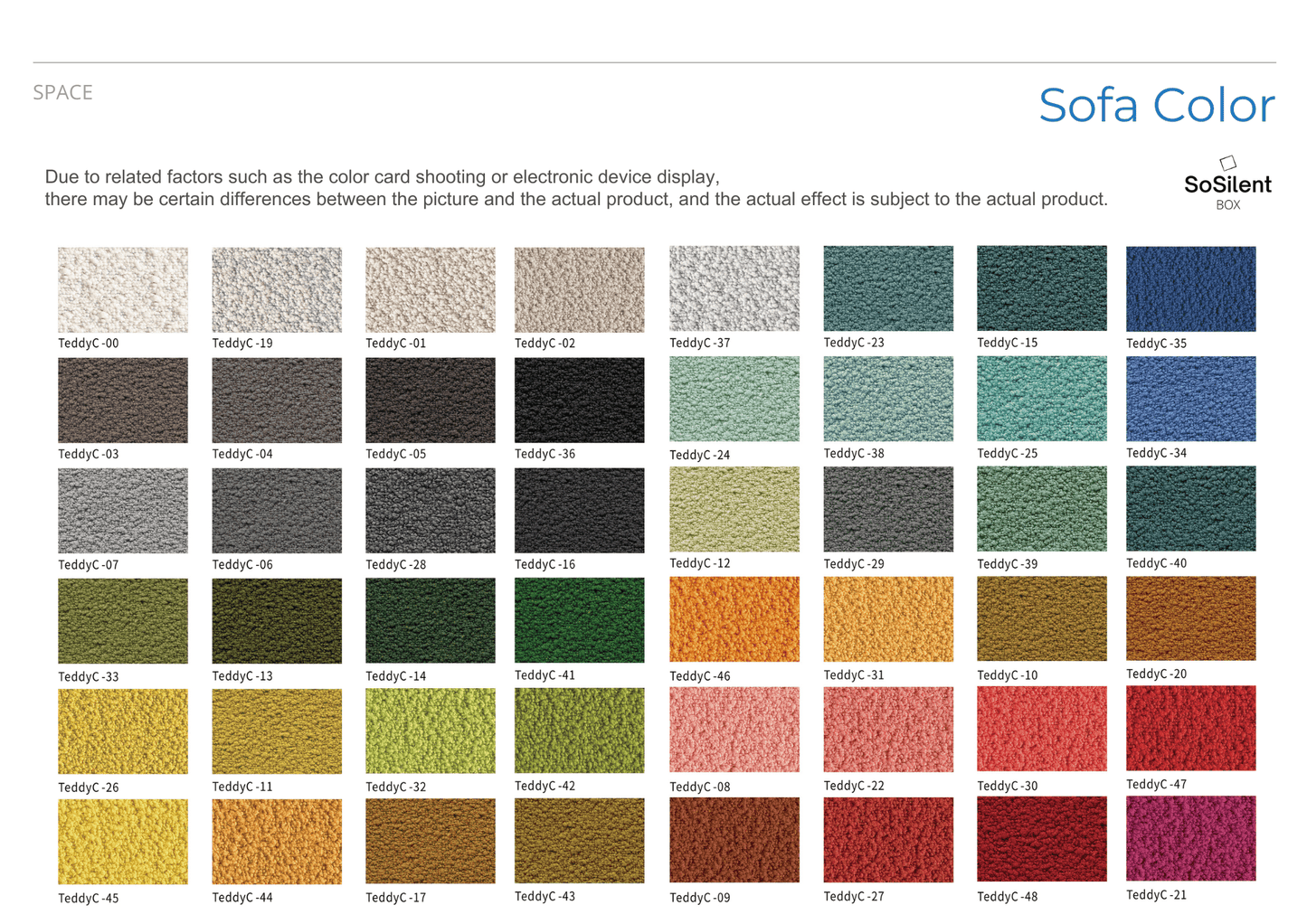 Einzel - Sofa für Space - Line M1 & M2 - SoSilent Box