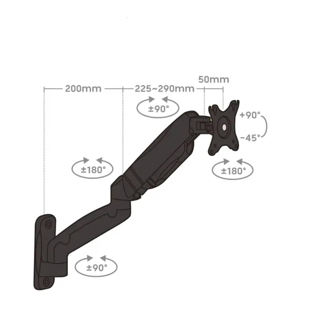höhenverstellbare Bildschirm - Halterung / Height - adjustable screen mount - SoSilent Box