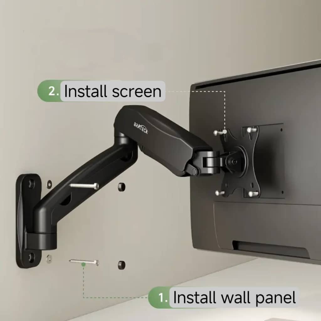höhenverstellbare Bildschirm - Halterung / Height - adjustable screen mount - SoSilent Box