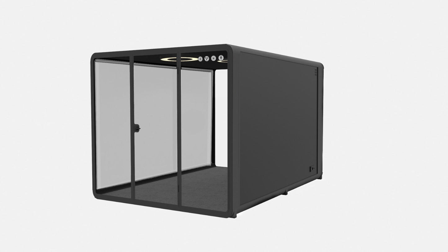 Meetingbox "Classic L4" - schallisolierte Telefonbox - Raum in Raum - SoSilent Box