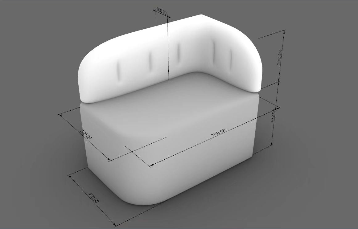 Meetingbox "Home Silence Pod 2" - schallisolierte Telefonbox - Home Office Box - SoSilent Box