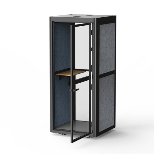 Meetingbox "Smart S1" für 1 Person - schallisolierte Telefonbox - 10 Tage Lieferzeit - SoSilent Box