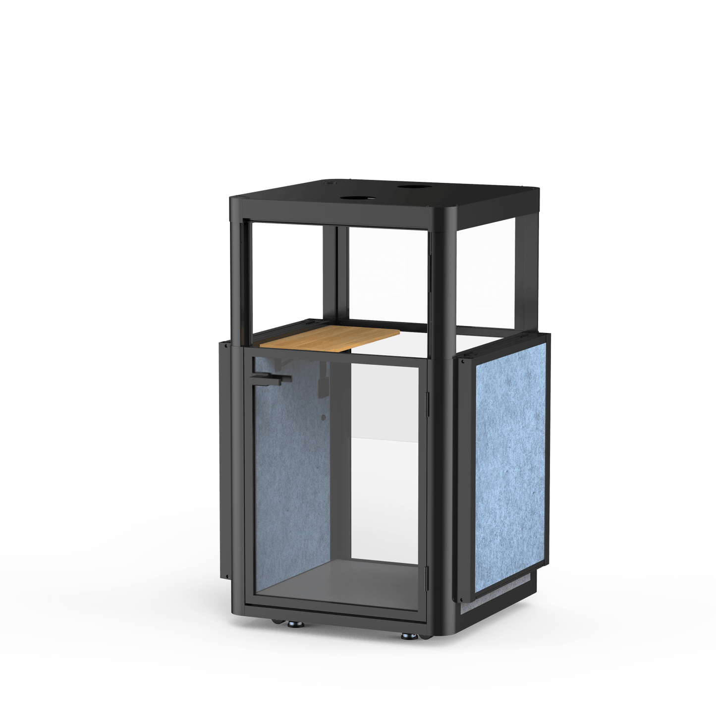 Meetingbox "Smart S1" für 1 Person - schallisolierte Telefonbox - 10 Tage Lieferzeit - SoSilent Box