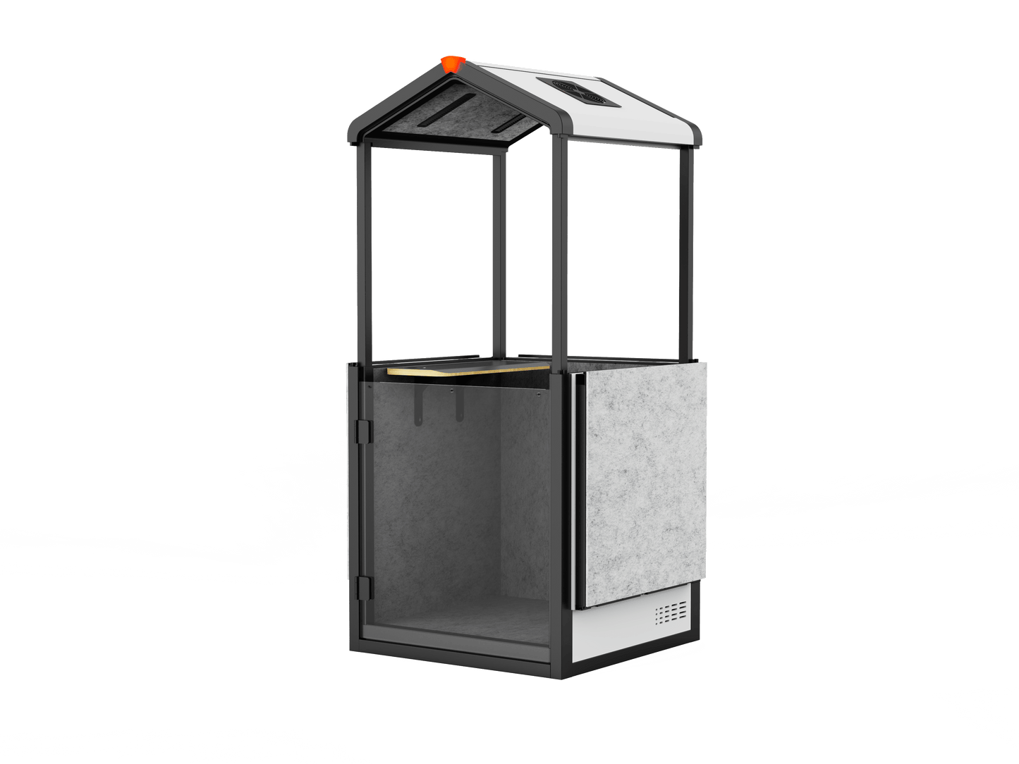 Meetingbox "Smart S2" für 1 Person - schallisolierte Telefonbox - 10 Tage Lieferzeit - SoSilent Box