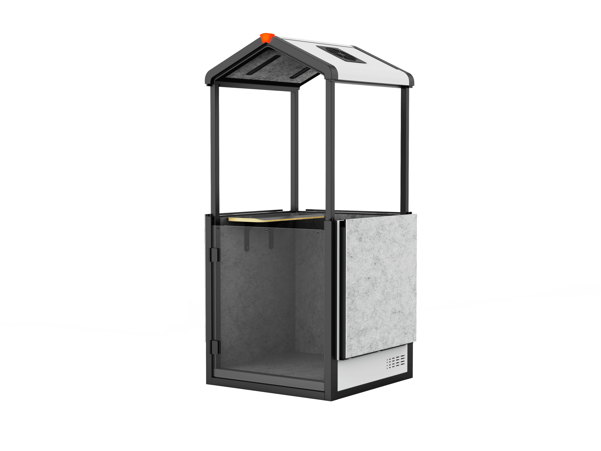 Meetingbox "Smart S2" für 1 Person - schallisolierte Telefonbox - 10 Tage Lieferzeit - SoSilent Box