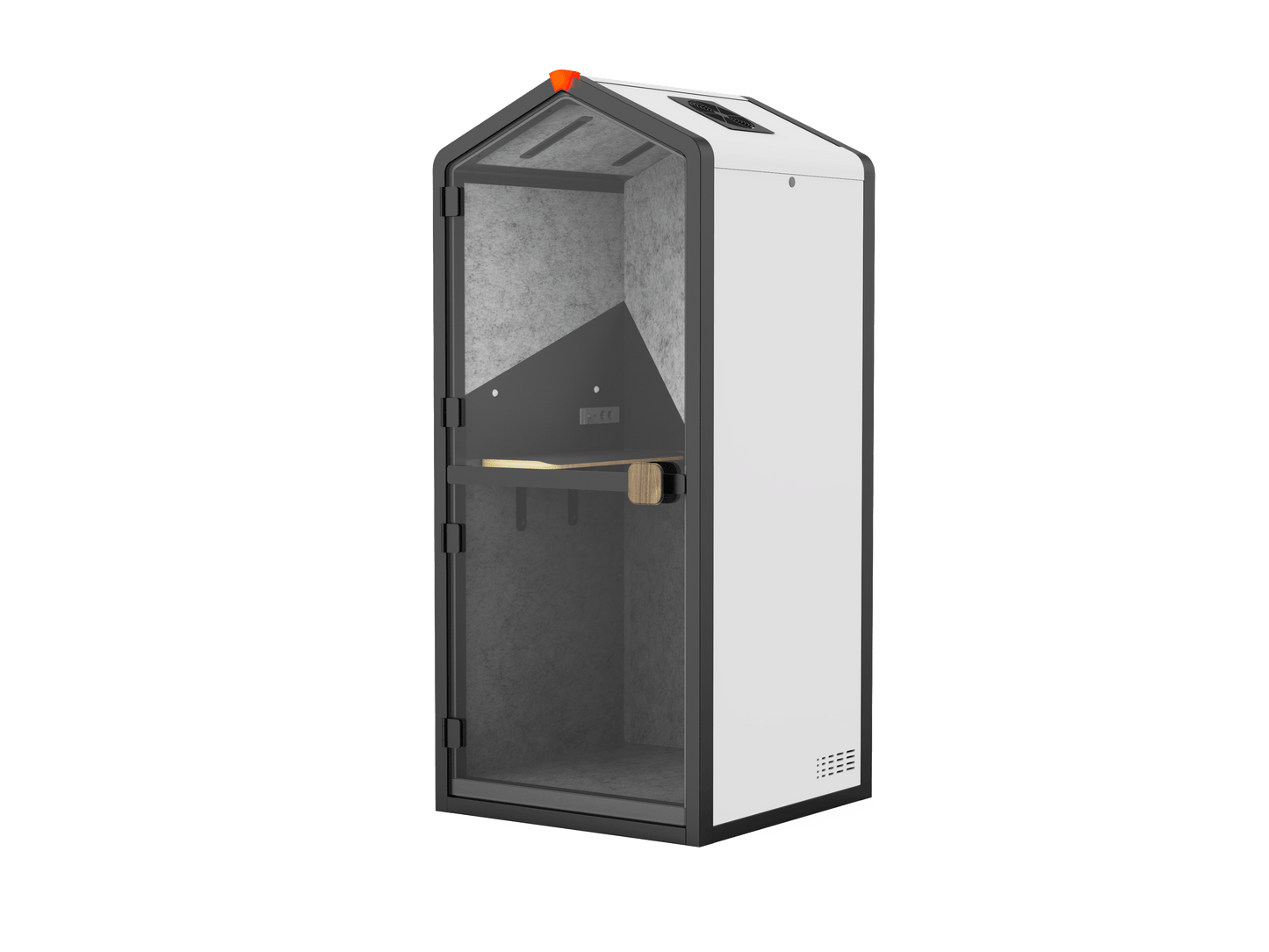 Meetingbox "Smart S2" für 1 Person - schallisolierte Telefonbox - 10 Tage Lieferzeit - SoSilent Box
