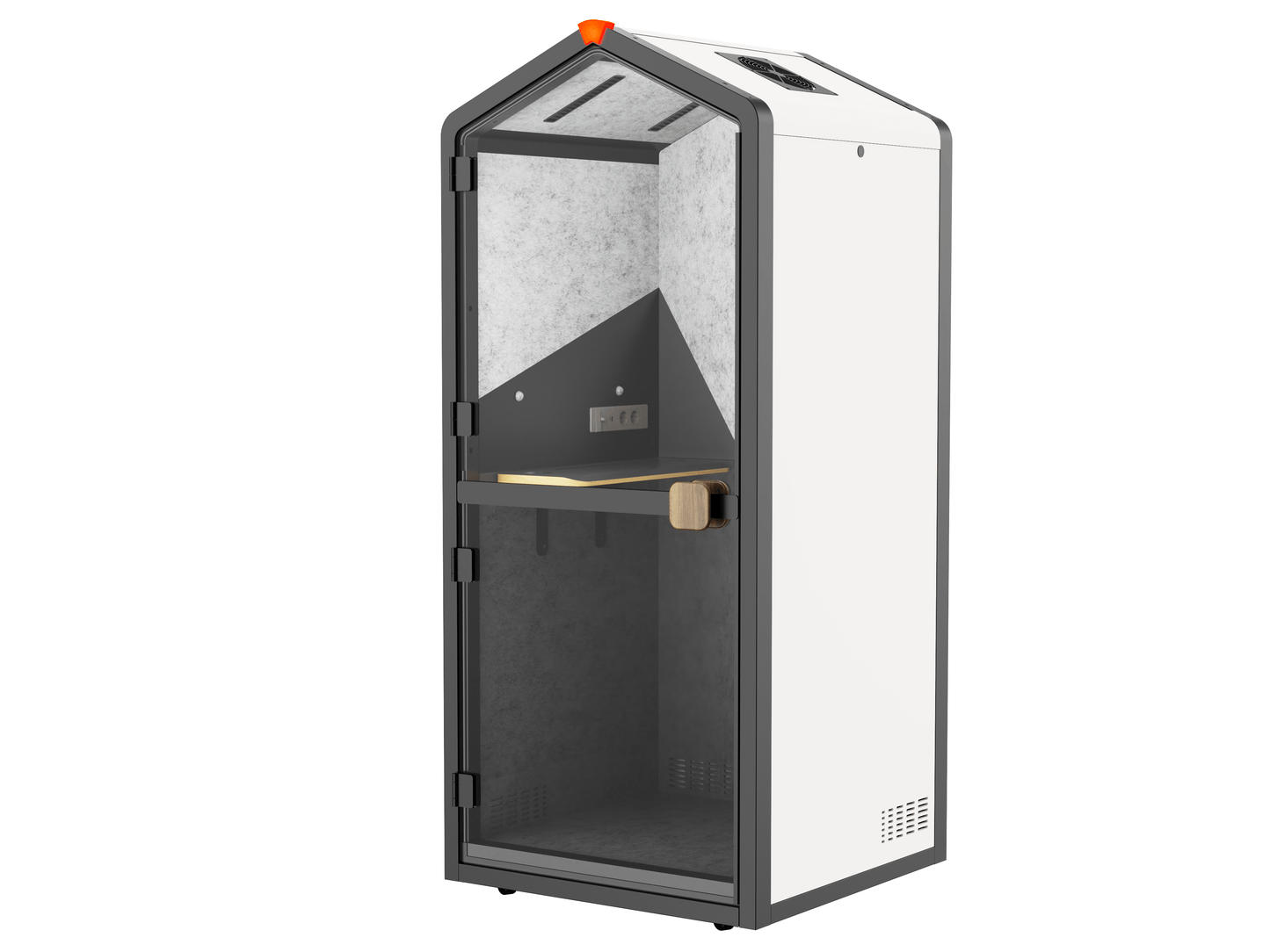 Meetingbox "Smart S2" für 1 Person - schallisolierte Telefonbox - 10 Tage Lieferzeit - SoSilent Box
