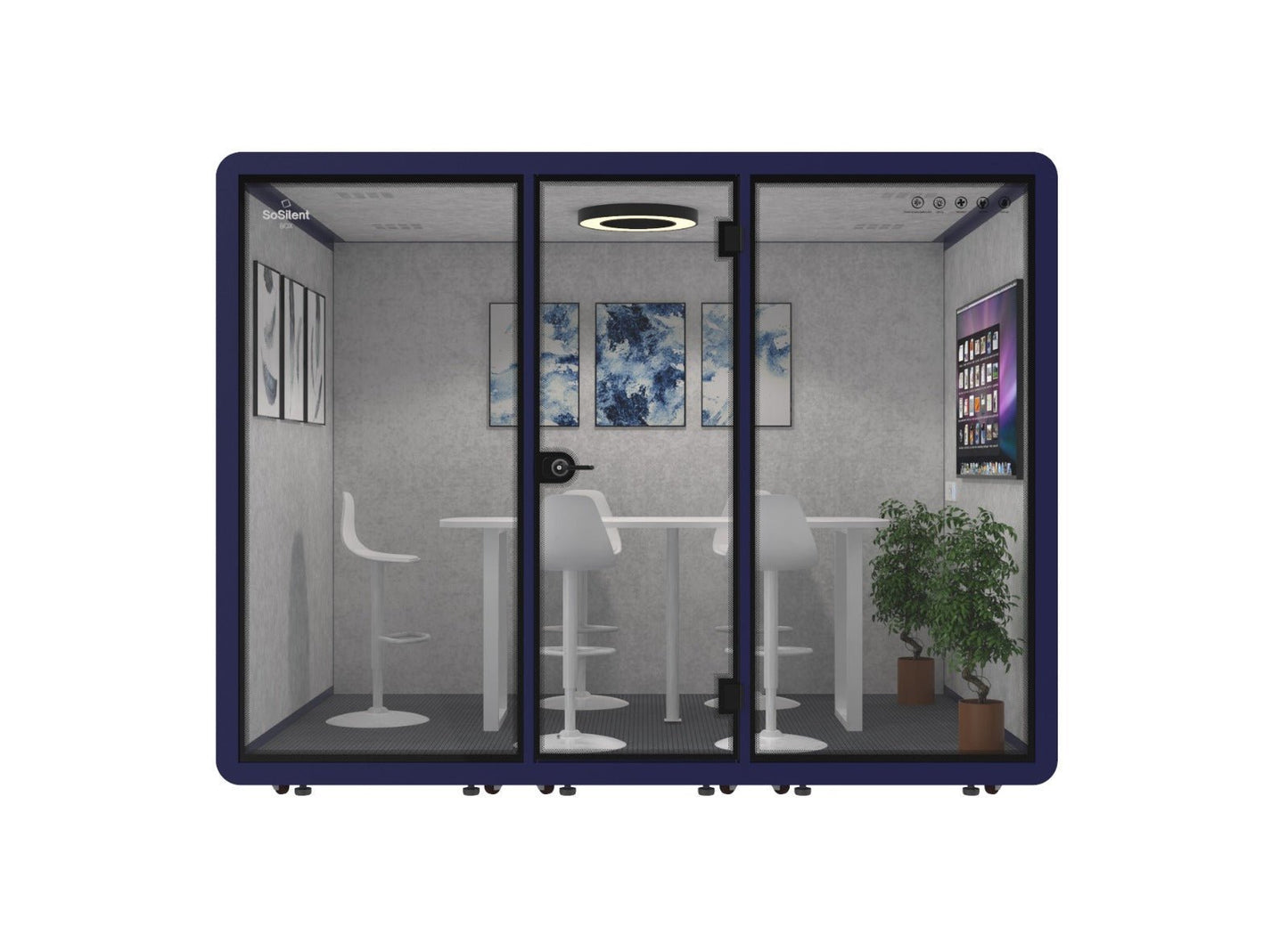 Meetingtisch / Hochtisch | Classic Line L3 & L4 - SoSilent Box