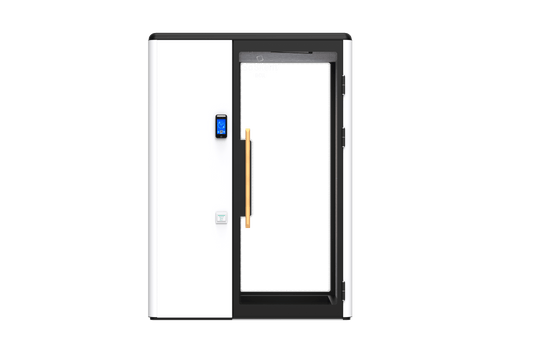 Space M1³ « sans barrières » – box de poste de travail pour 1 personne - SoSilent Box