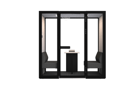 Tisch für Urban-Line M3 (bei Glas-Rückwand) - SoSilent Box