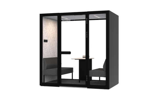 Urban L1³ – Meetingbox für 4 Personen - SoSilent Box