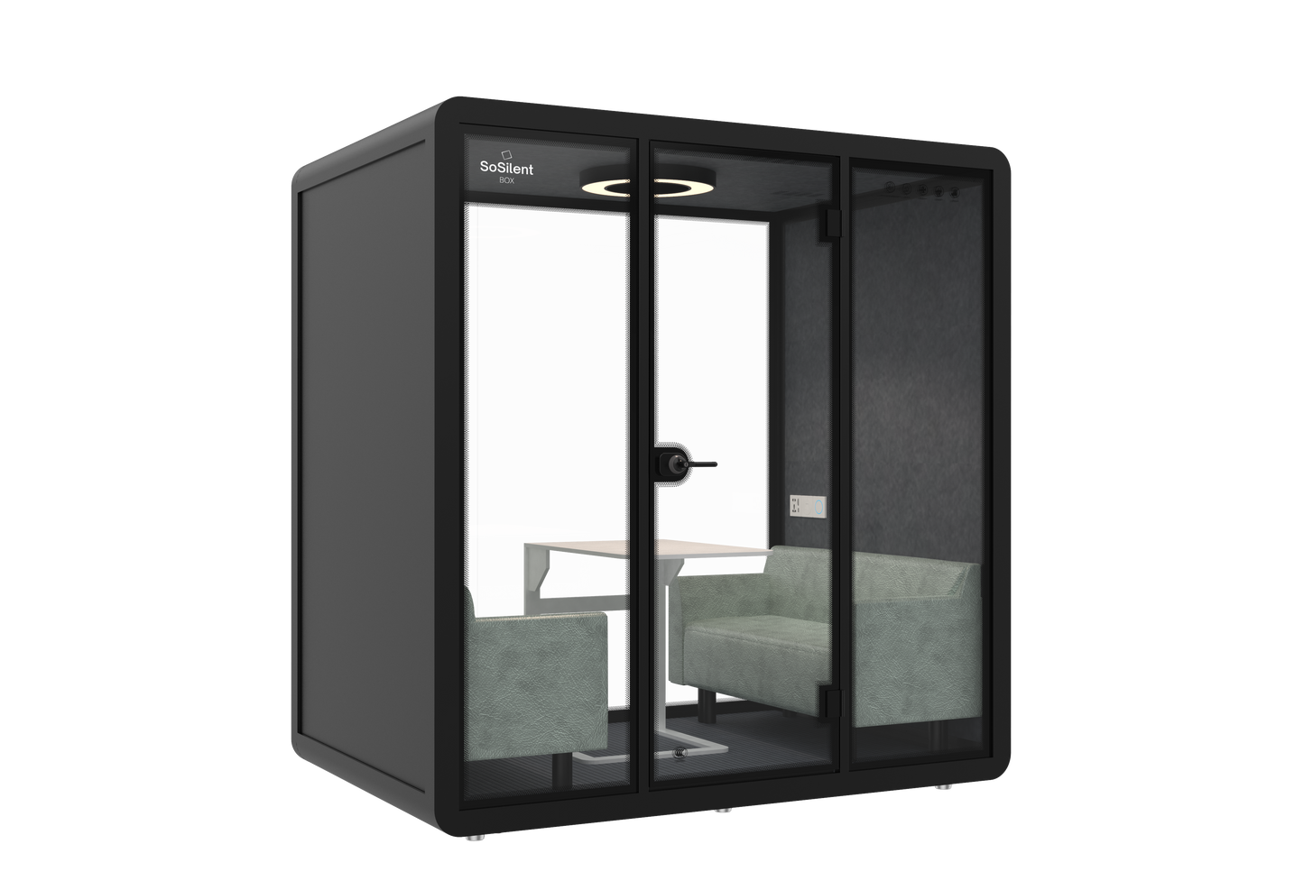 Meetingbox "Classic L1" - schallisolierte Telefonbox - Raum in Raum