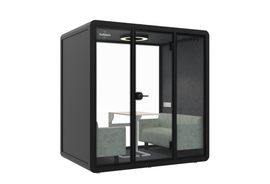 Meetingbox "Classic L1" - schallisolierte Telefonbox - Raum in Raum