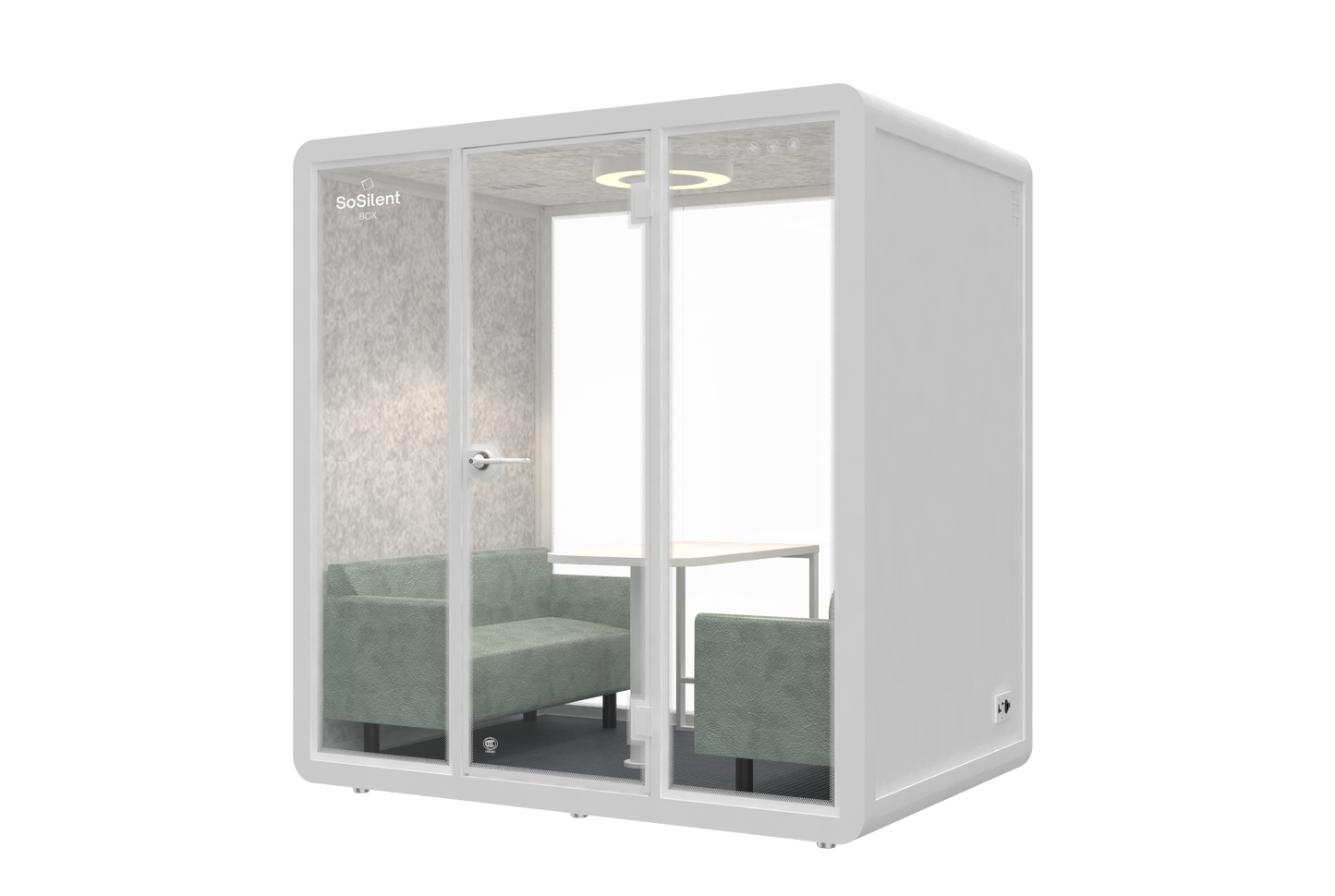Meetingbox "Classic L1" - schallisolierte Telefonbox - Raum in Raum
