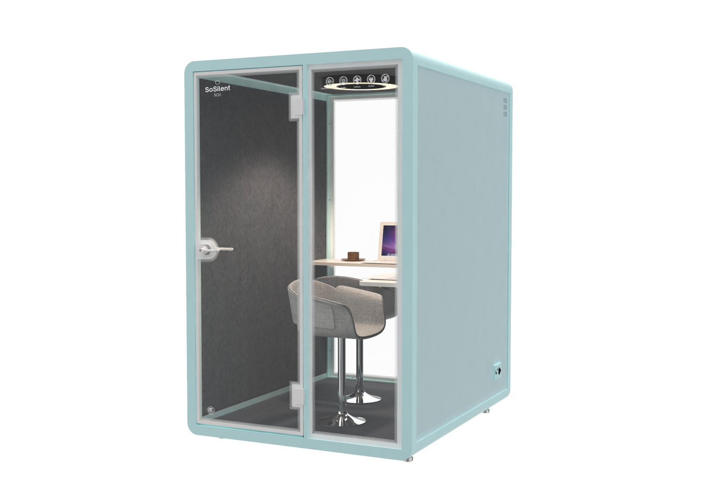 Meetingbox "Classic M2" - schallisolierte Telefonbox - Raum in Raum