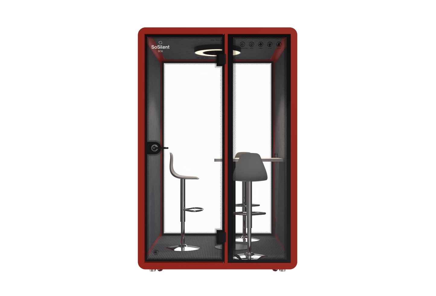 Meetingbox "Classic M2" - schallisolierte Telefonbox - Raum in Raum