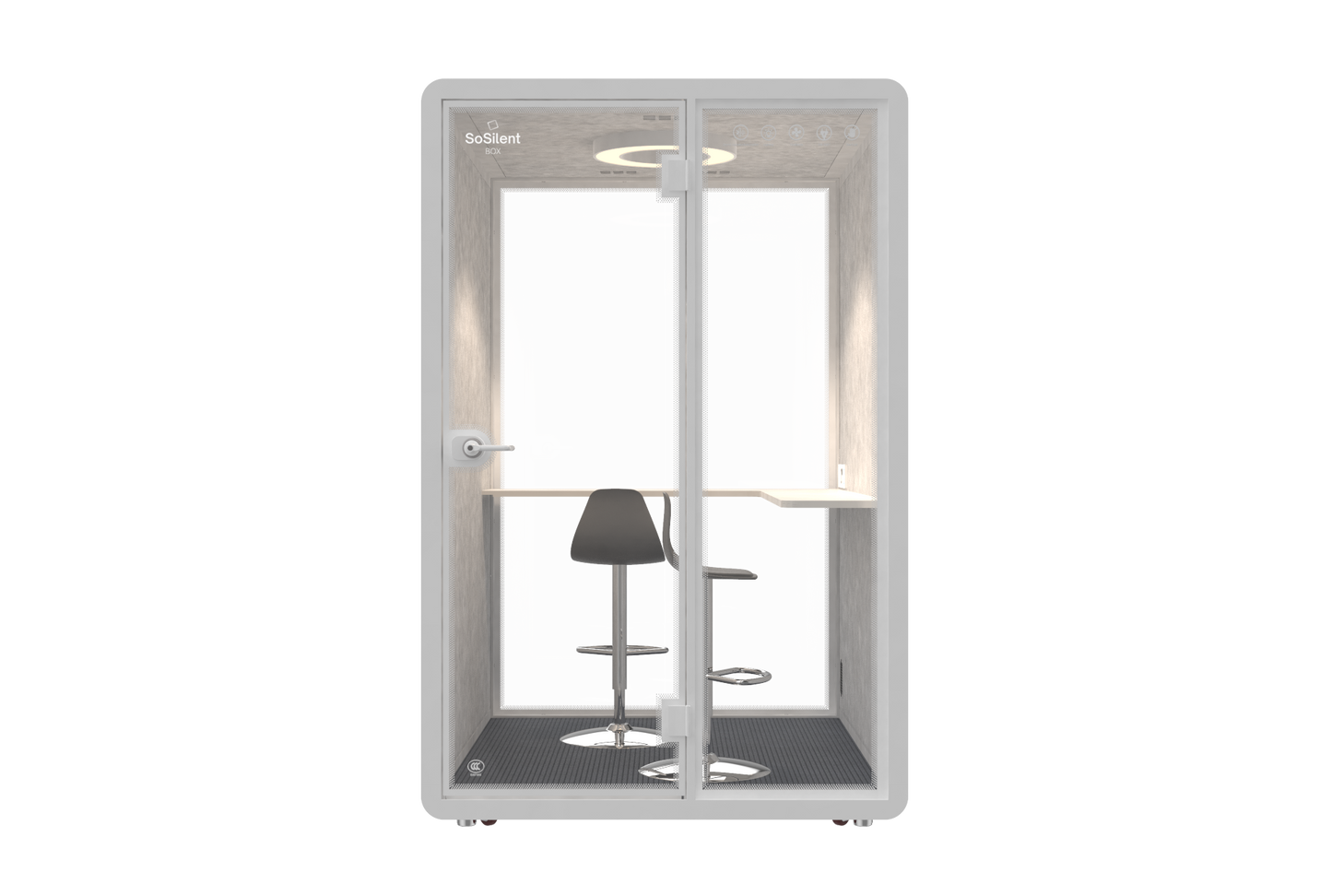 Meetingbox "Classic M2" - schallisolierte Telefonbox - Raum in Raum
