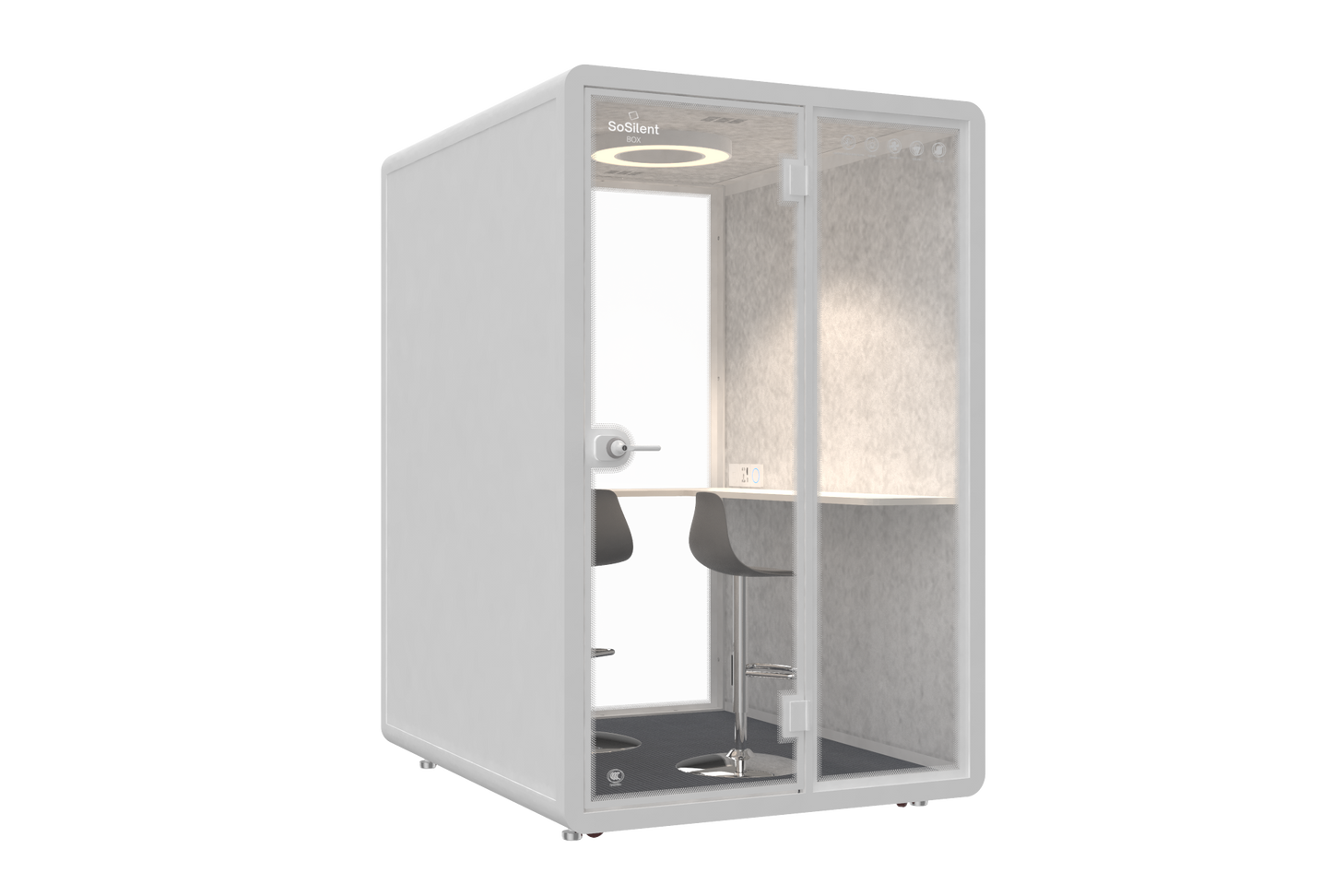 Meetingbox "Classic M2" - schallisolierte Telefonbox - Raum in Raum