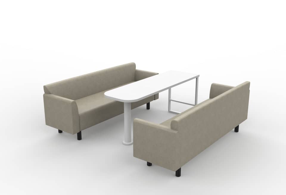Lounge Sofa für L2 Meetingbox - SoSilent