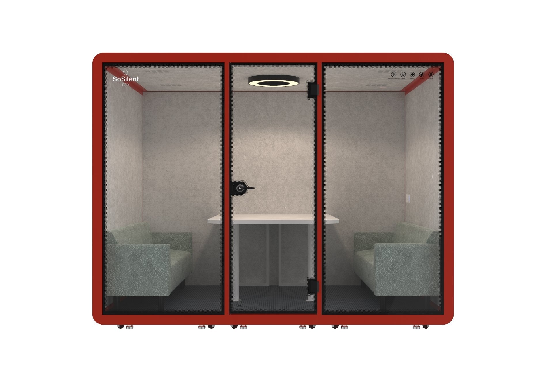 Lounge Sofa für L3 Meetingbox - SoSilent