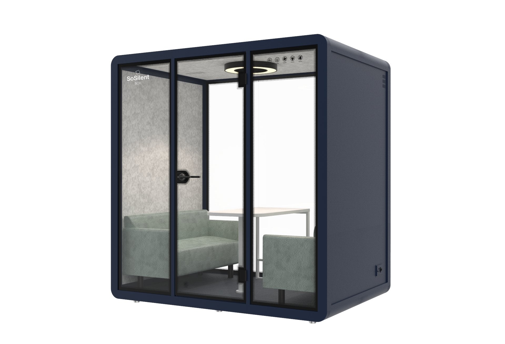 Meetingbox L1 - schallisolierte Telefonbox - Raum in Raum - SoSilent
