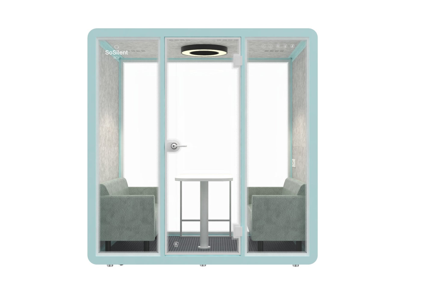 Meetingbox L1 - schallisolierte Telefonbox - Raum in Raum - SoSilent