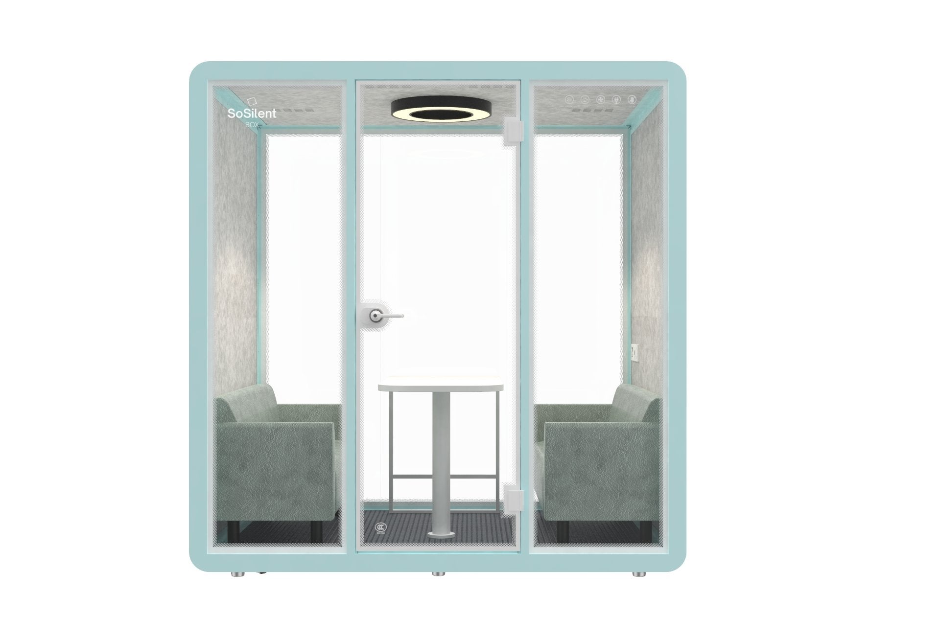 Meetingbox L1 - schallisolierte Telefonbox - Raum in Raum - SoSilent