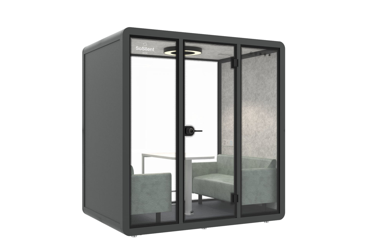 Meetingbox L1 - schallisolierte Telefonbox - Raum in Raum - SoSilent