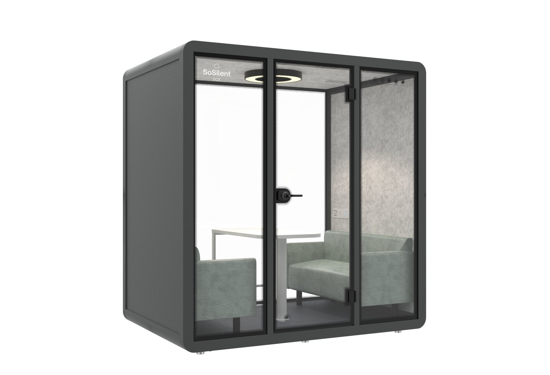 Meetingbox L1 - schallisolierte Telefonbox - Raum in Raum - SoSilent