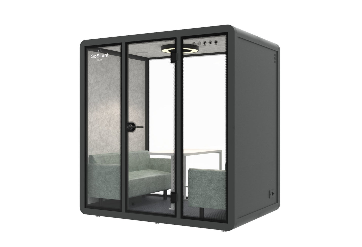 Meetingbox L1 - schallisolierte Telefonbox - Raum in Raum - SoSilent