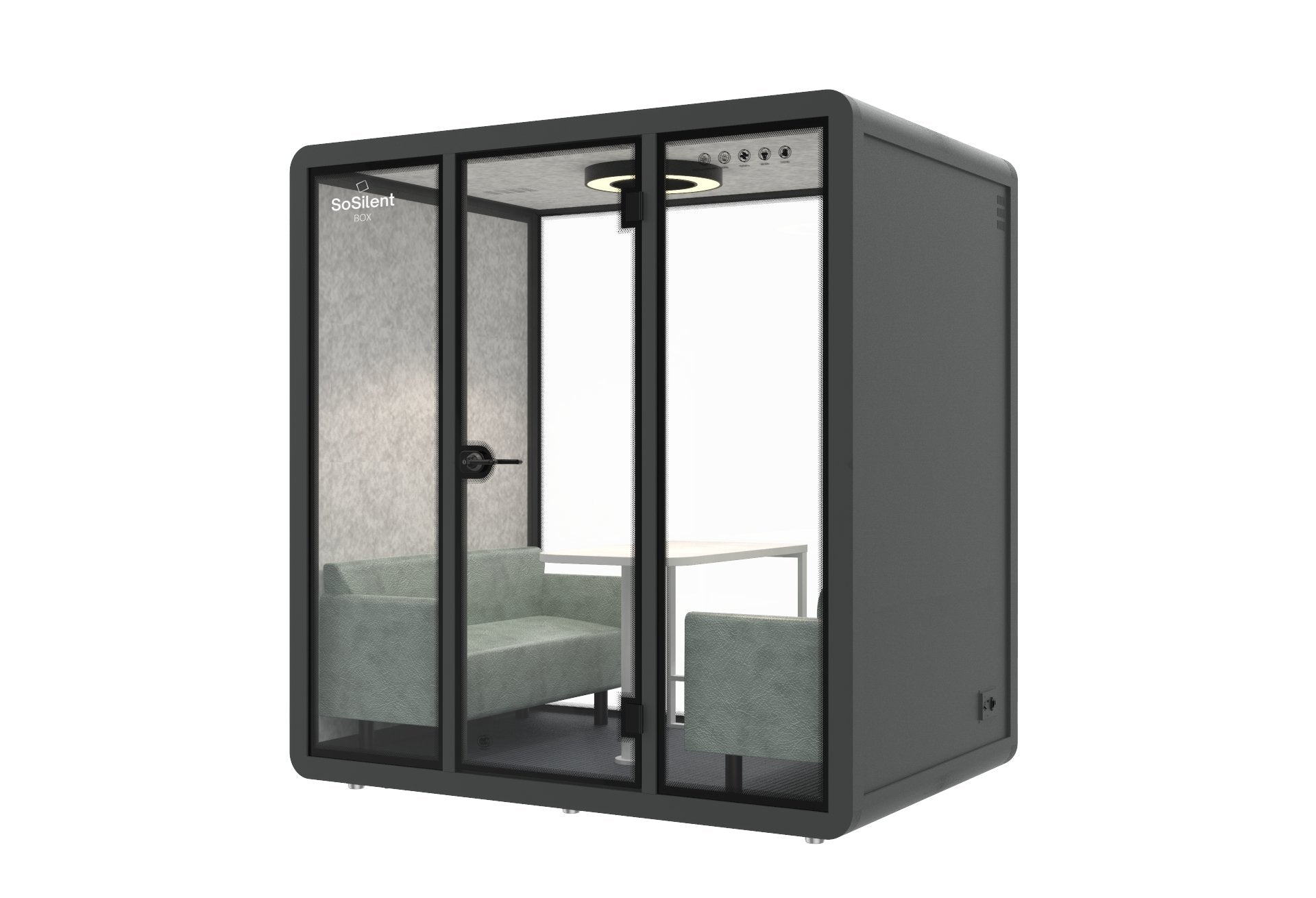 Meetingbox L1 - schallisolierte Telefonbox - Raum in Raum - SoSilent