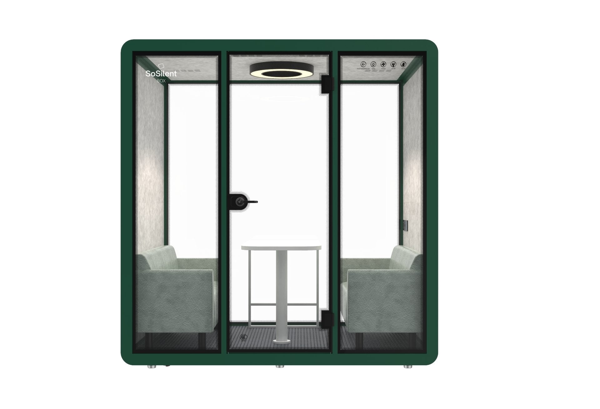 Meetingbox L1 - schallisolierte Telefonbox - Raum in Raum - SoSilent