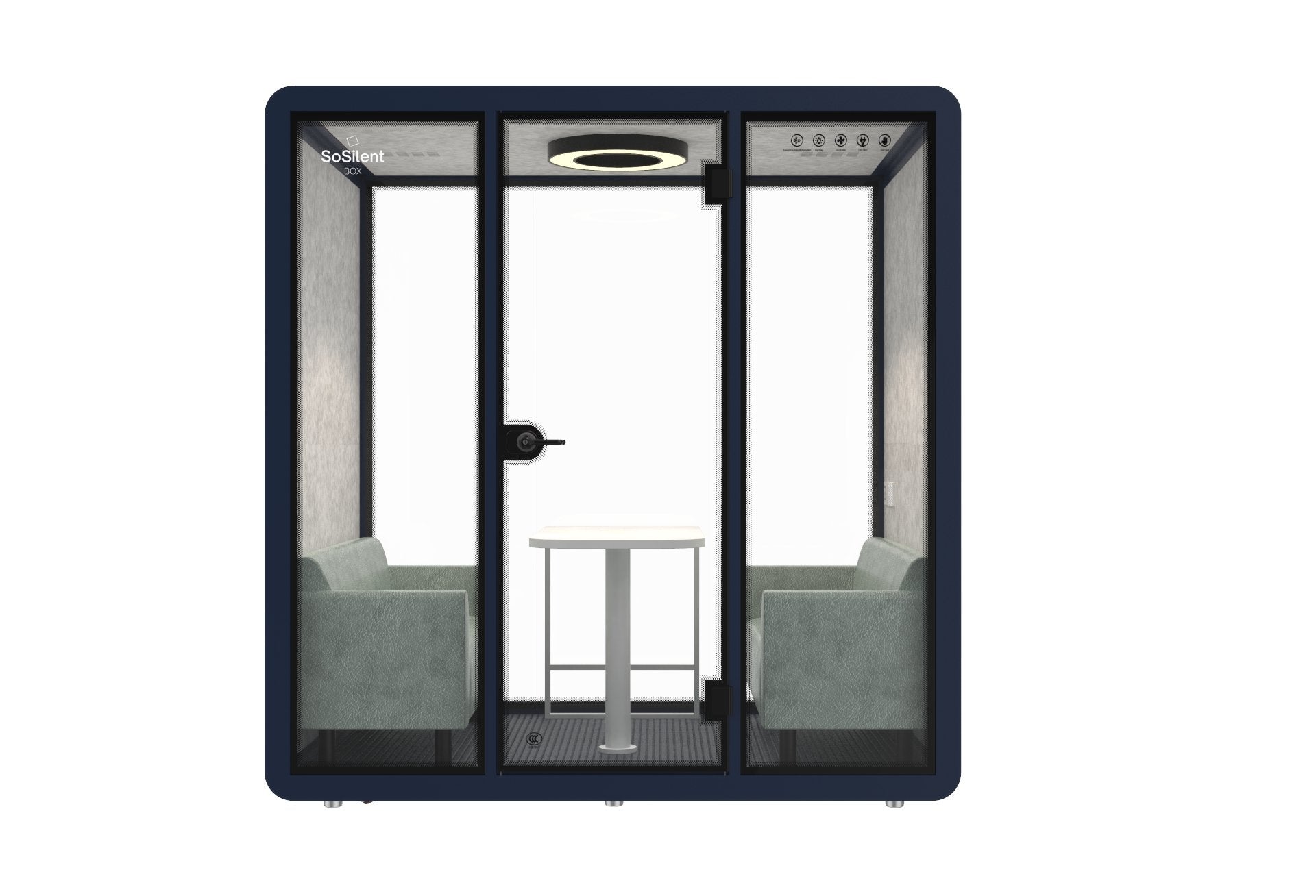 Meetingbox L1 - schallisolierte Telefonbox - Raum in Raum - SoSilent