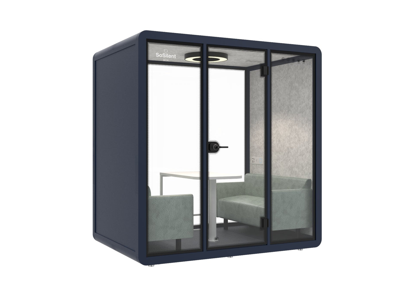 Meetingbox L1 - schallisolierte Telefonbox - Raum in Raum - SoSilent