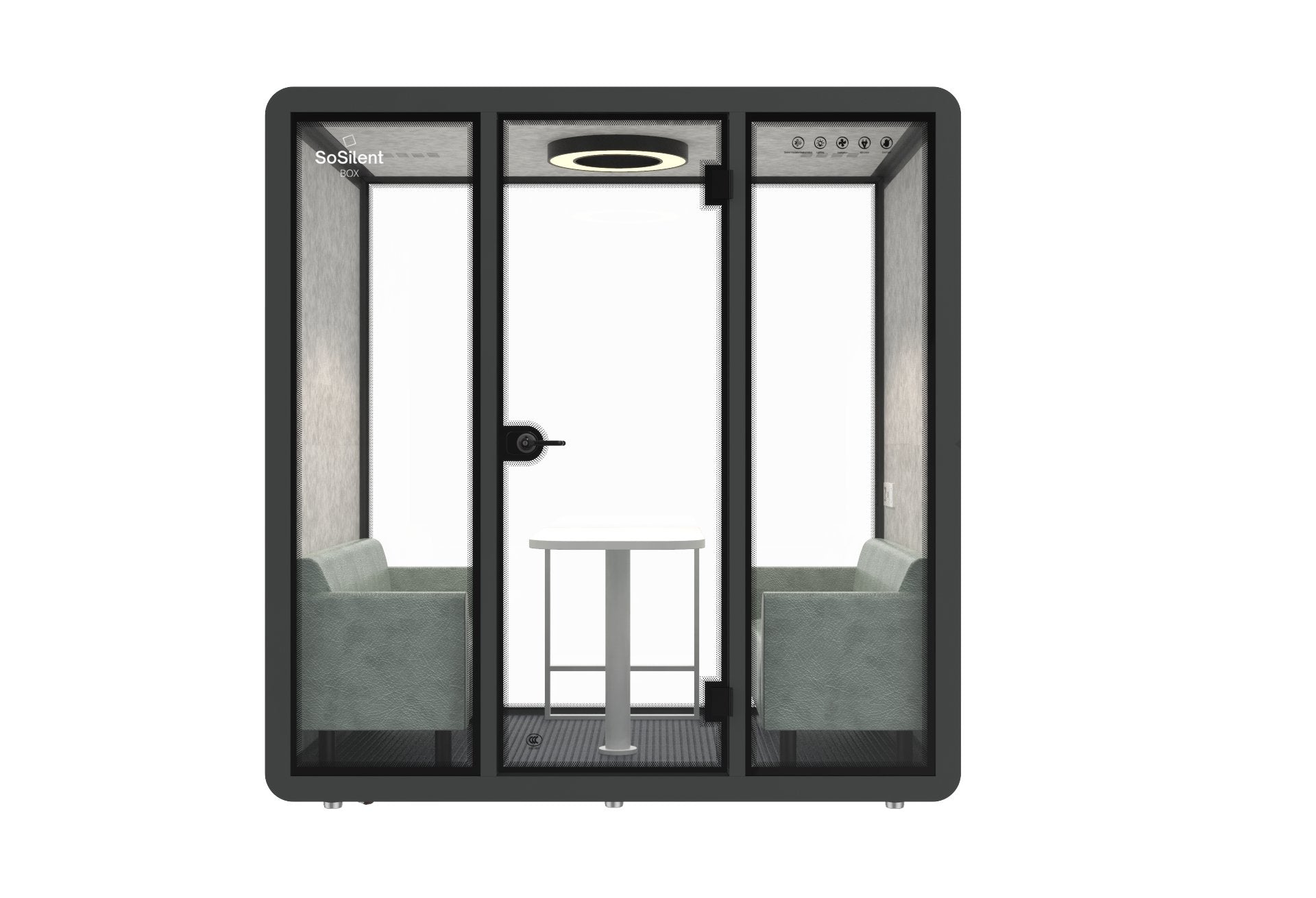 Meetingbox L1 - schallisolierte Telefonbox - Raum in Raum - SoSilent