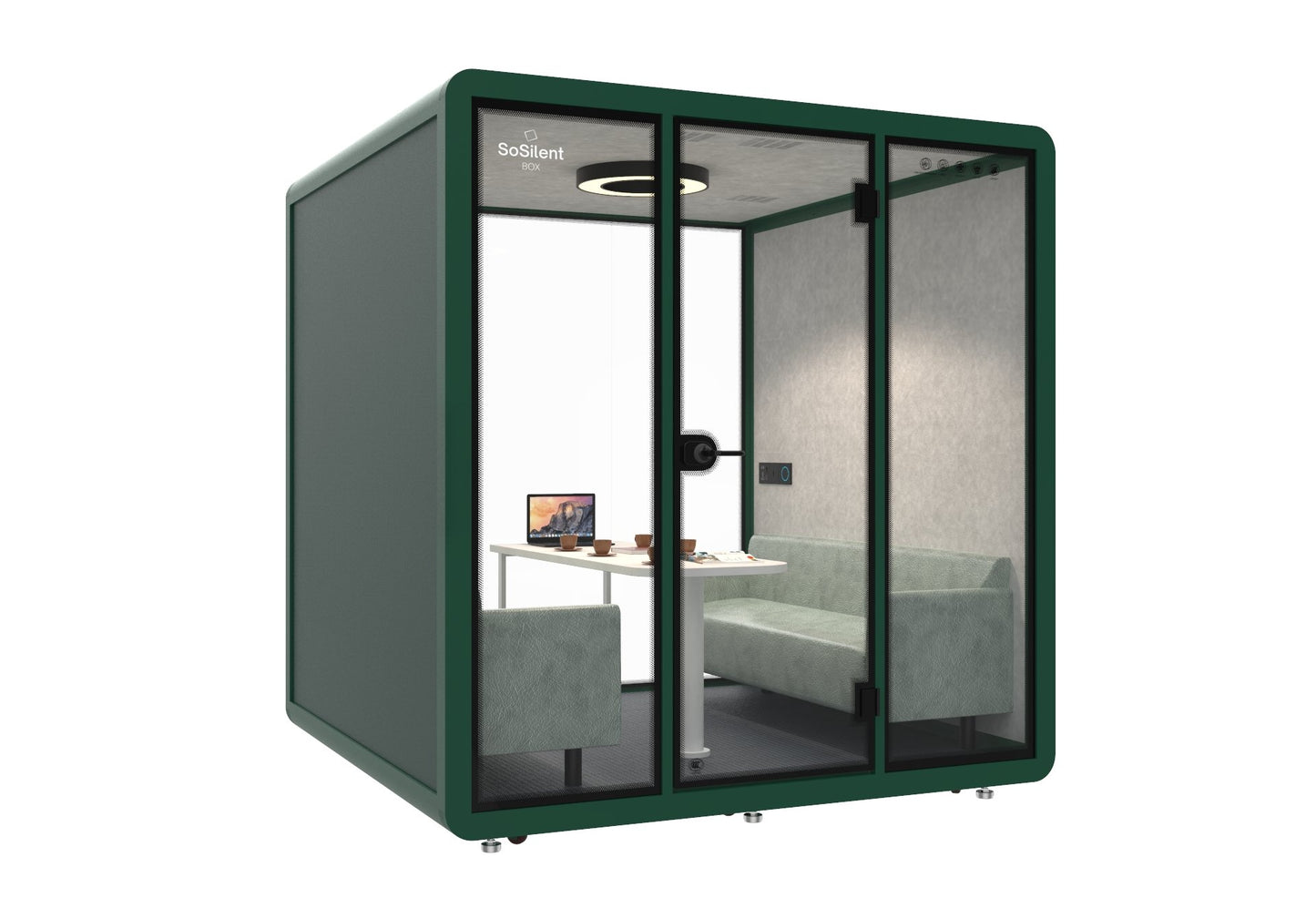 Meetingbox L2 - schallisolierte Telefonbox - Raum in Raum - SoSilent