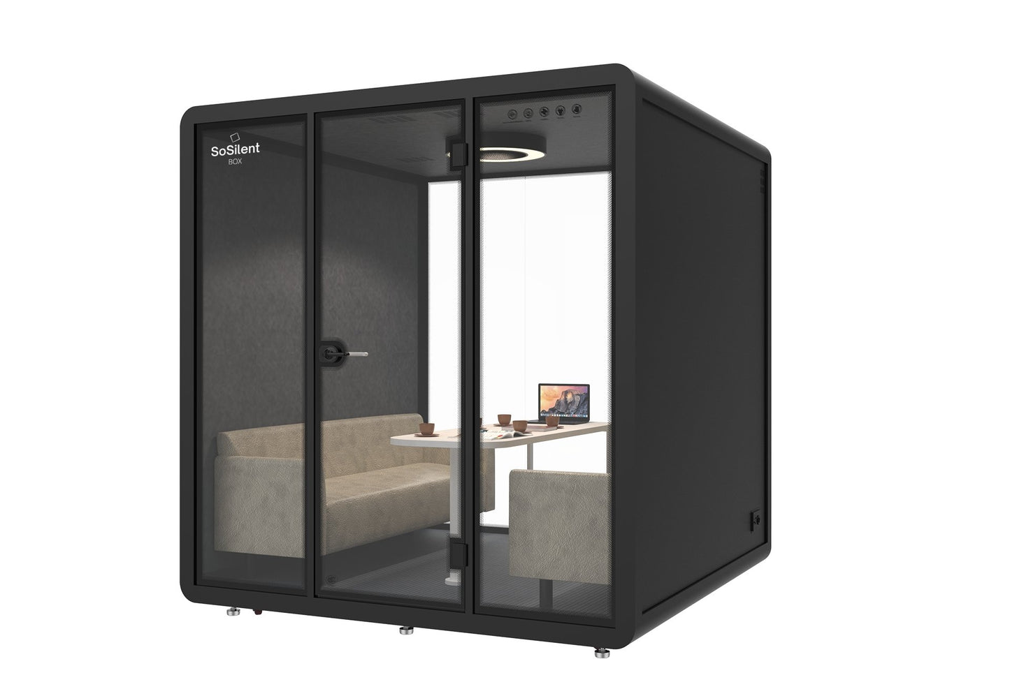 Meetingbox L2 - schallisolierte Telefonbox - Raum in Raum - SoSilent