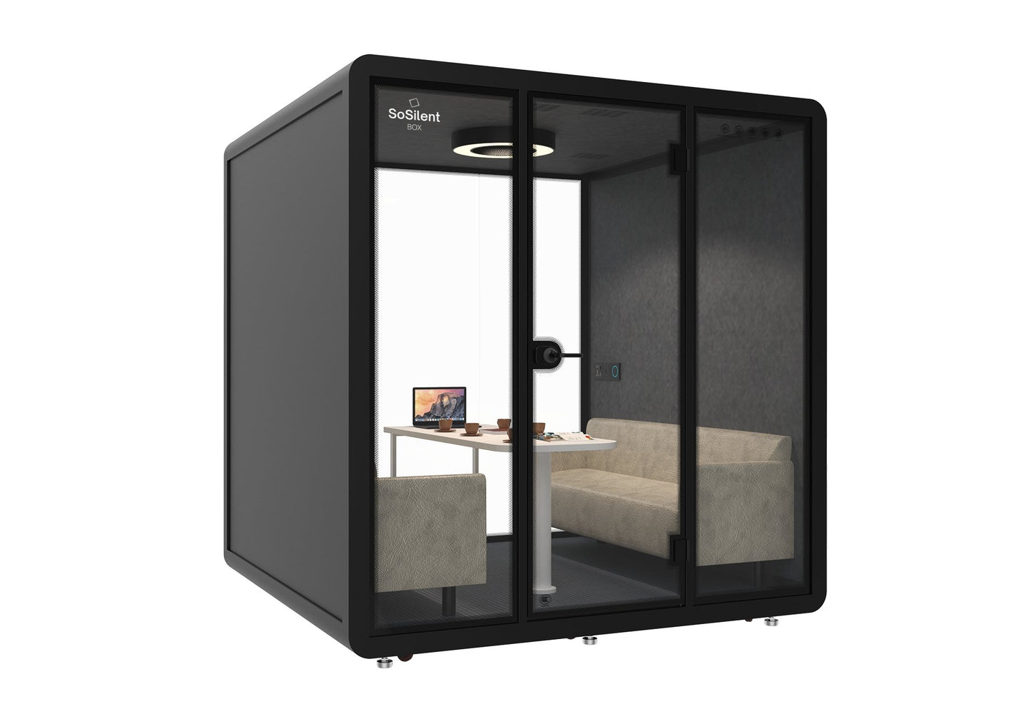 Meetingbox L2 - schallisolierte Telefonbox - Raum in Raum - SoSilent